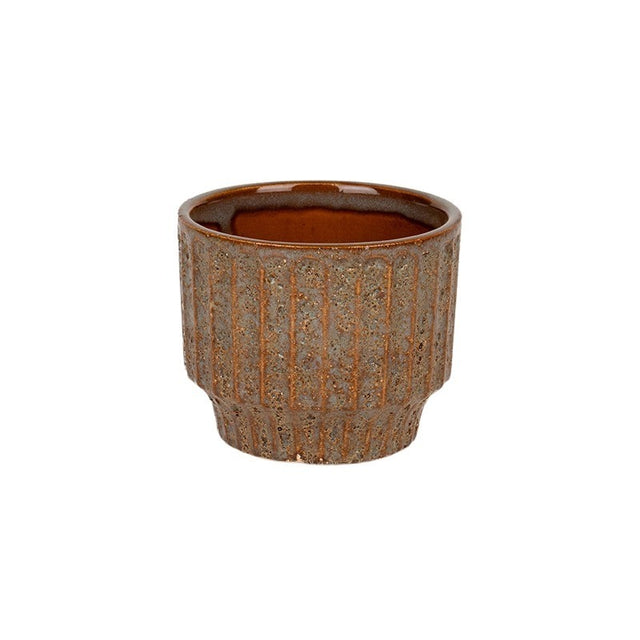 imagine produs Bol ceramic Hudson gri-maro 14x13cm