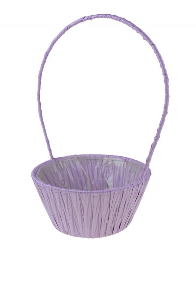 imagine produs Cos plastic cu toarta 20x10cm mov