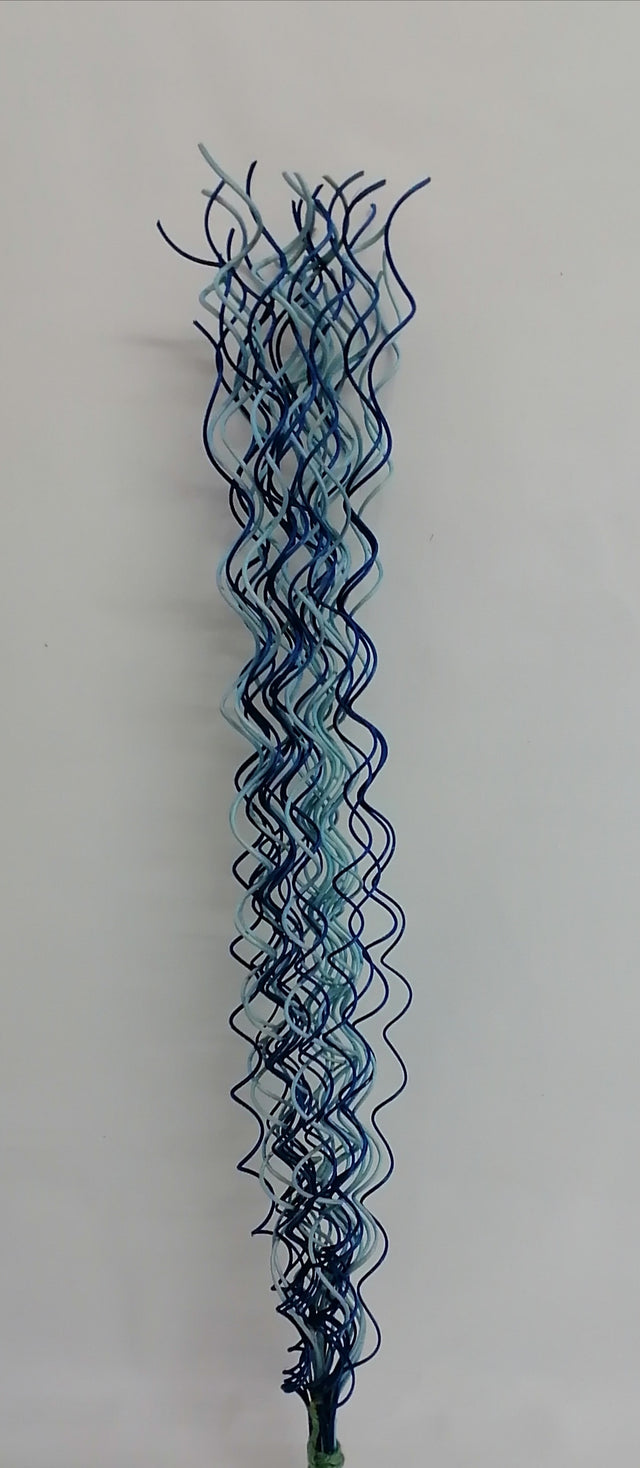 Fir curly S/30 albastru-aqua