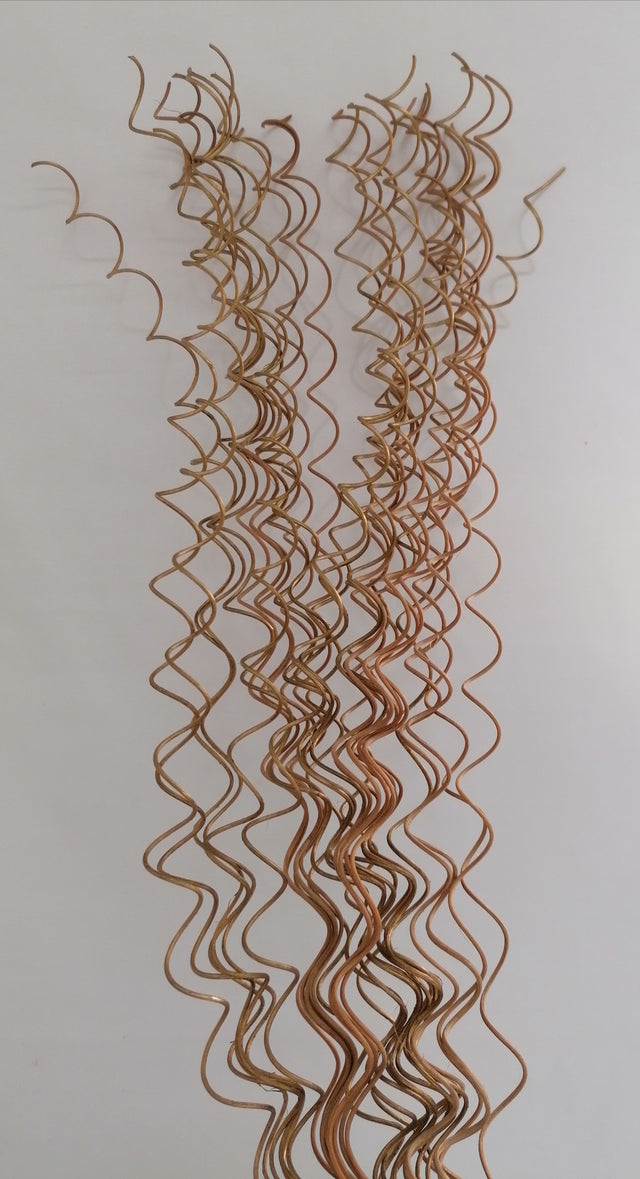 Fir curly S/30 maro deschis-auriu