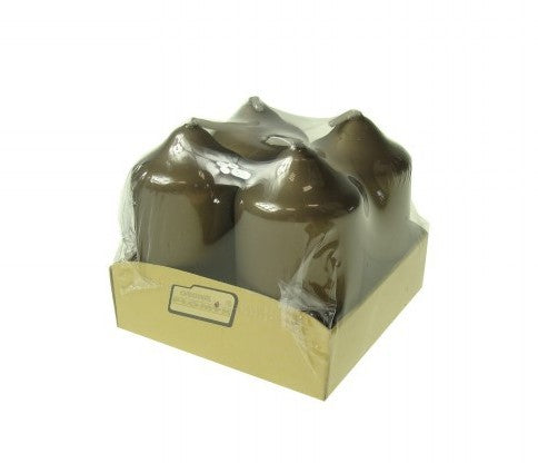 imagine produs Lumanari advent 4x7cm S/4 satin grafit