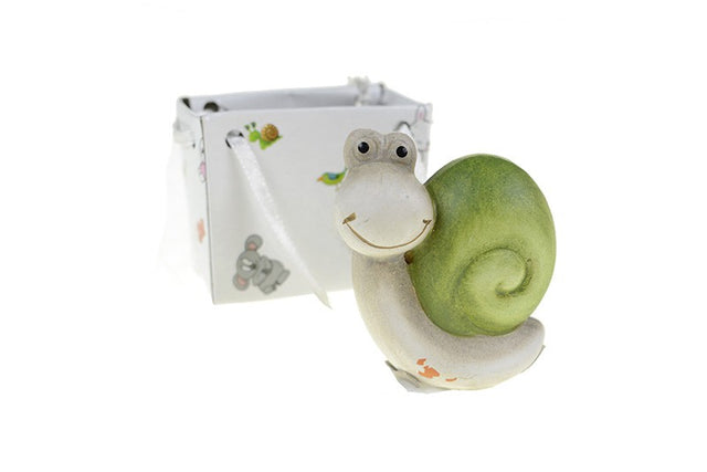 imagine produs Melc ceramic in saculet 8cm 80032