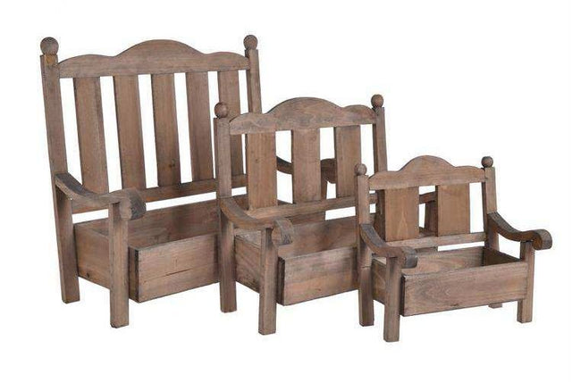 imagine produs Set boluri cu model bancheta s/3