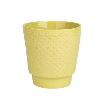 imagine produs Vas ceramic Odense Star 15x15.5cm verde pastel