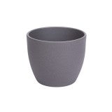 Bol ceramic Base structur 13cm gri mat