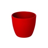 Bol ceramic 25cm rosu