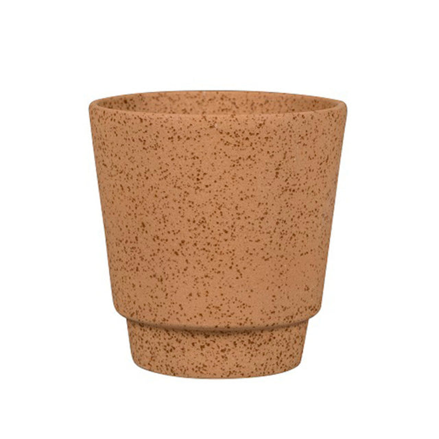 imagine produs Vaza Ceramica Odense Structur 15x15,5cm Teracota