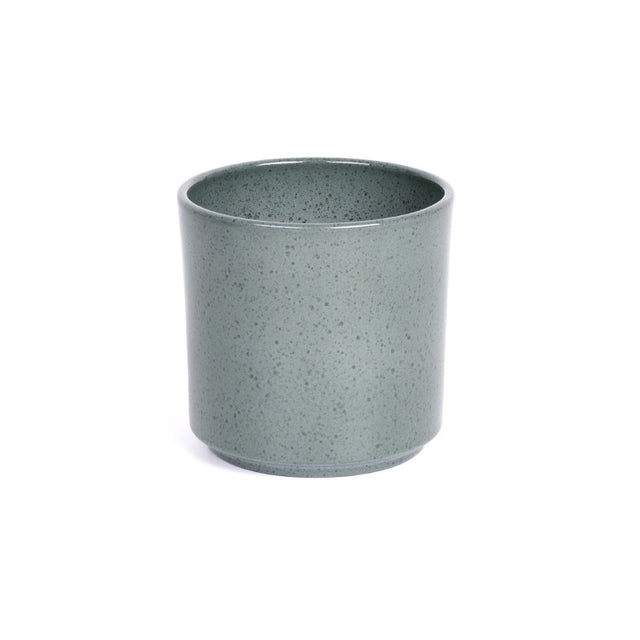 imagine produs Vas ceramic Cylindro 16cm verde