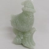 Lumanare forma de pasare verde