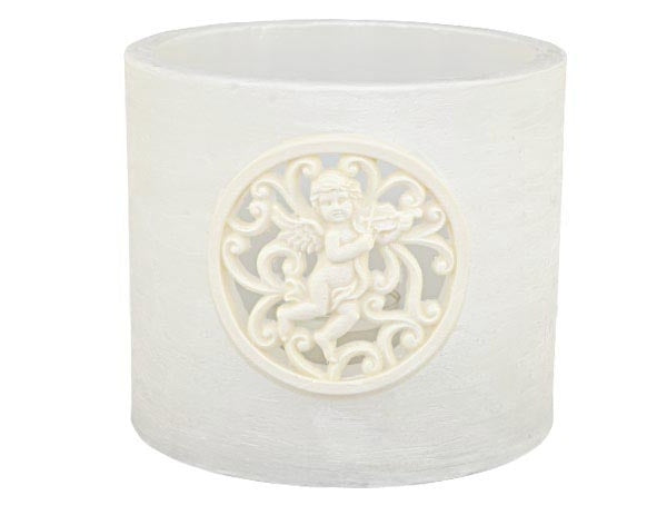 imagine produs Sup. candela cu ingeras d15 h13.5cm b48071