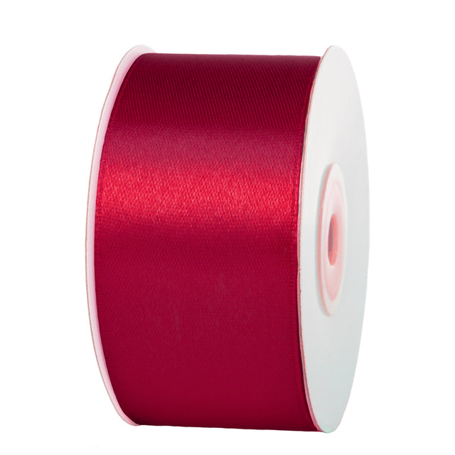 Banda decor saten 3.8cmx25y bordeaux