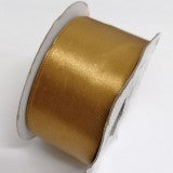 Banda decor saten 3.8cmx25y auriu inchis