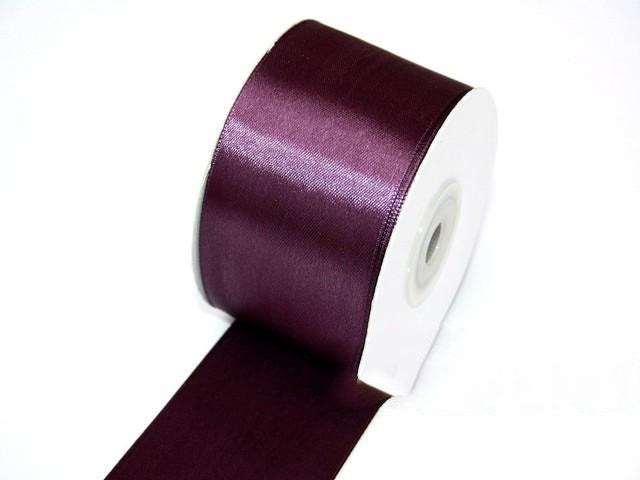 Banda decor saten 5cmx25y vinete mov