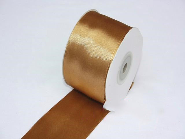 BANDA DECOR SATEN 5CMX25Y o auriu