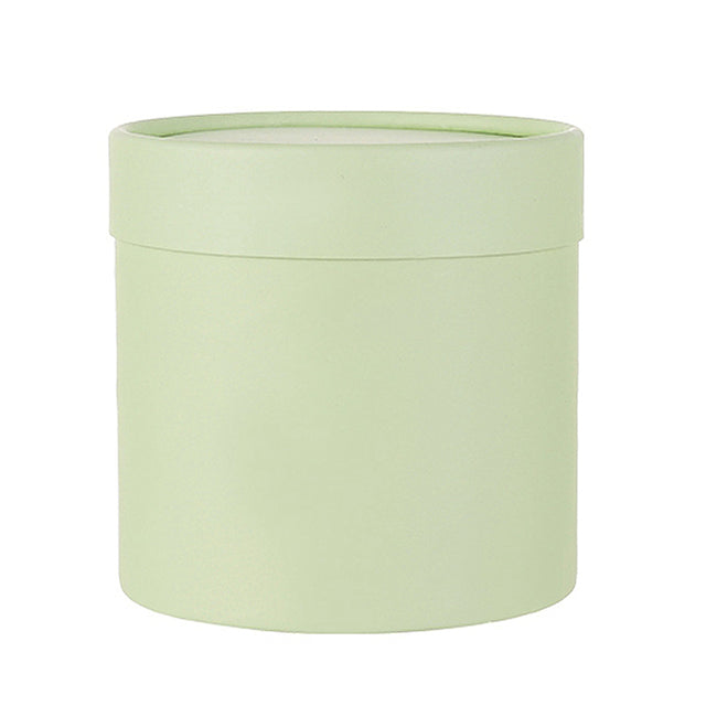imagine produs Cutie din carton rotund 12.5x12.5cm verde deschis