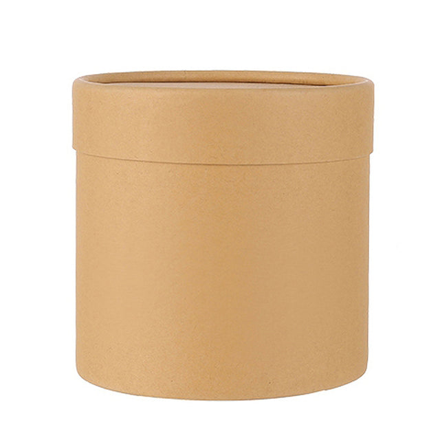 imagine produs Cutie din carton rotund 12.5x12.5cm natur