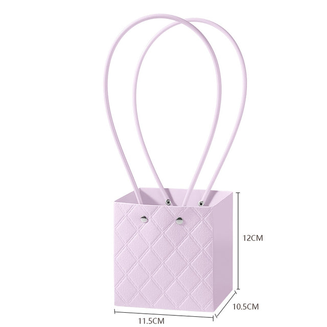 imagine produs Pungi ptr.aranjamente florale 11.5x10.5x12cm mov deschis