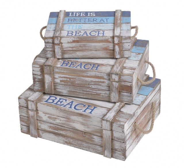 imagine produs Set lazi din lemn cu manere s/3 can0847