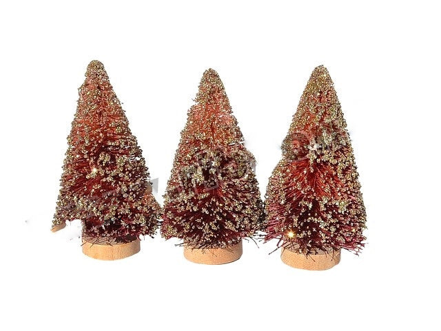 imagine produs Bradut cu glitter 8.6cm s/3