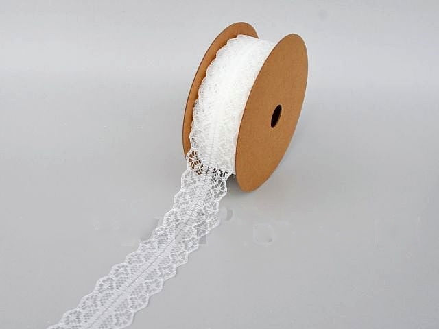 imagine produs Banda decor dantela 3cmx10m alb