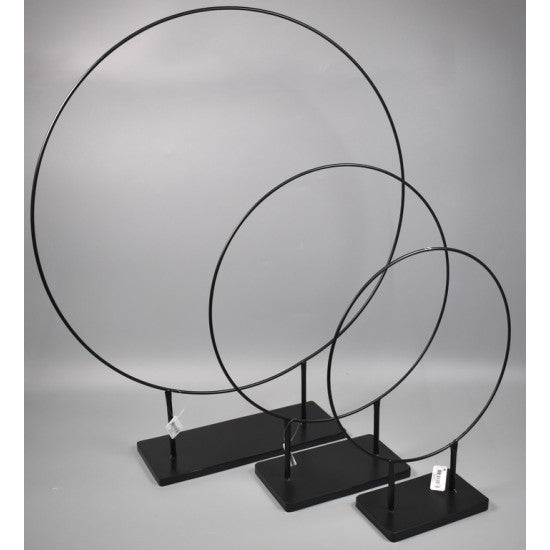 Arcada metalica pe talpa 57,5x68,5cm negru