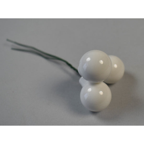 Pick glob din sticla 20mm S/144 opal alb