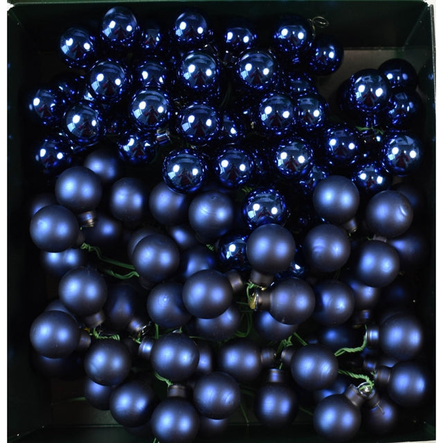 Pick glob din sticla 2cm S/144 albastru