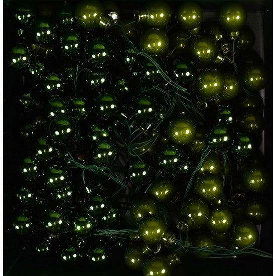 Pick glob din sticla 2cm S/144 verde opal