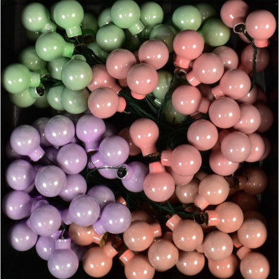 Pick glob din sticla 2cm 144buc/pachet opal pastel