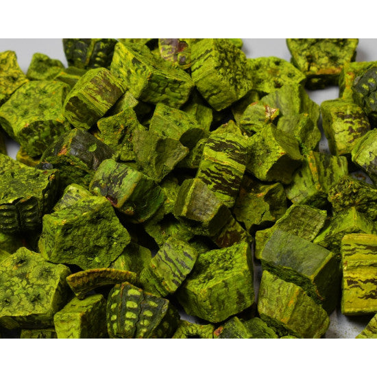 Felii de mehogany verde deschis