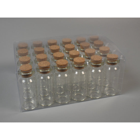 Sticla cu capac 5.5X2.2cm,24buc/pachet