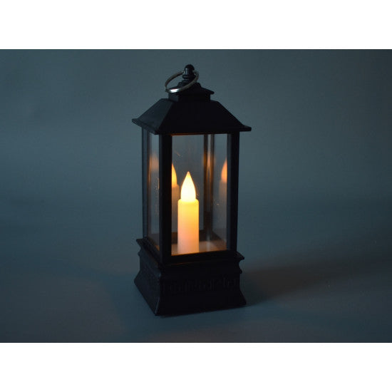 Felinar cu led 20cm negru