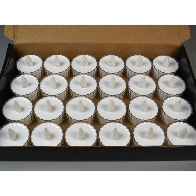 Lumanari pastile cu led 5cm,24buc/pachet