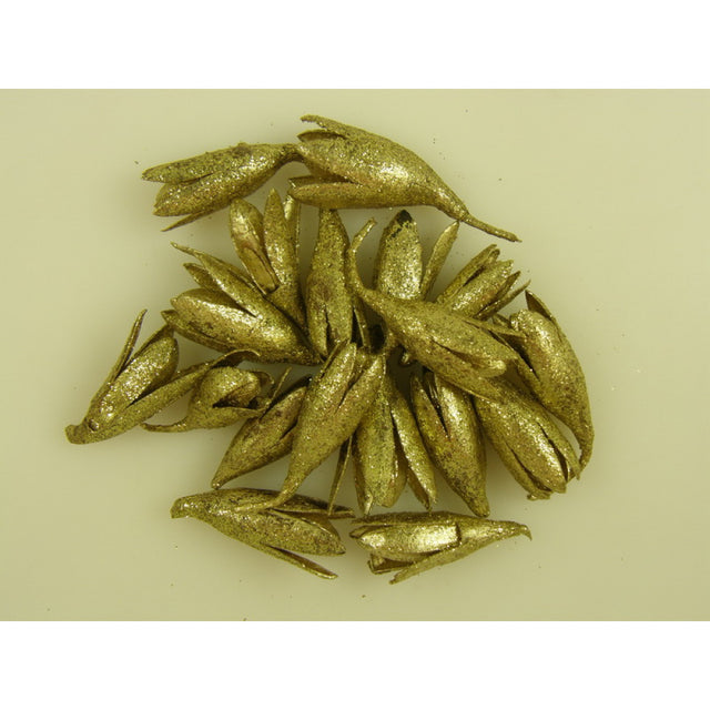 Stelute Lily 0,10kg/pachet auriu & glitter