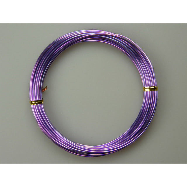 Sarma aluminiu 1.5mm 5m mov deschis