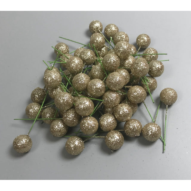 Pick bilute 2.5cm 35buc/pachet sampanie&glitter