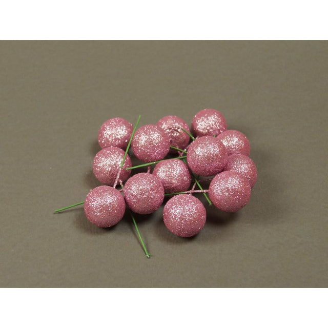 Pick bilute 2.5cm S/50 roz&glitter