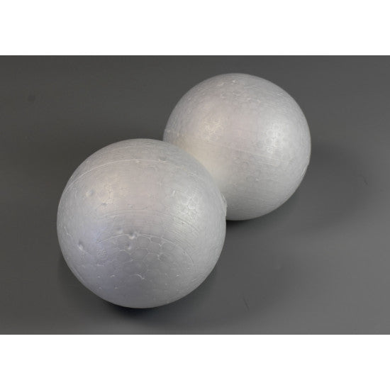 Bile polistiren 12cm 2buc/pachet