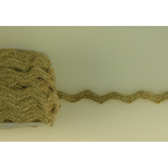 Banda decor yuta ondulat 10m natur