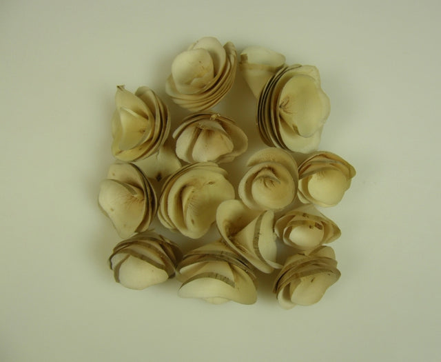 imagine produs Flori din lemn 5cm natur