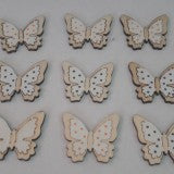 Fig.fluturi din lemn cu buline S/20