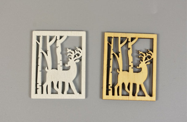 imagine produs Fig.cerb din lemn 3.5x4.5cm mixt