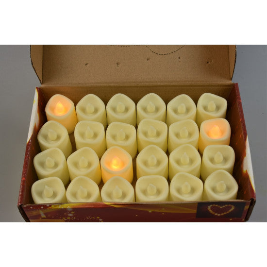 Lumanari pastile cu led,24buc/pachet