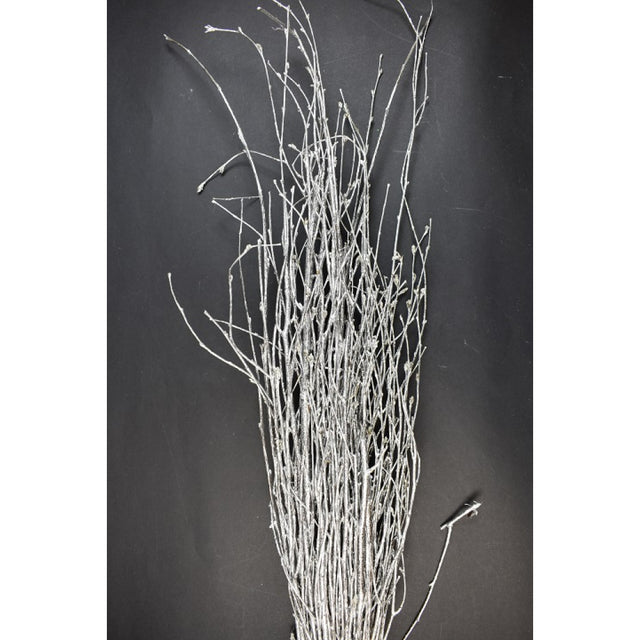 Creanga mesteacan 40cm argintiu