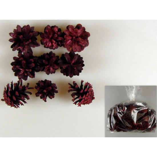 Conuri de pin 1kg rosu