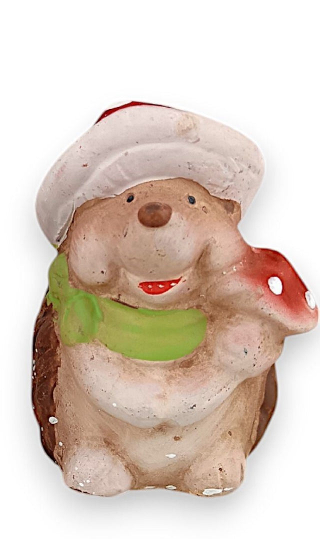 Fig. arici cu ciuperca polirezin 7x4cm