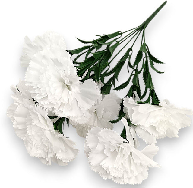 Buchet garoafe x7 alb
