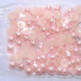 MARGELE JUMATATI 12MM S/100 ROZ PUDRA