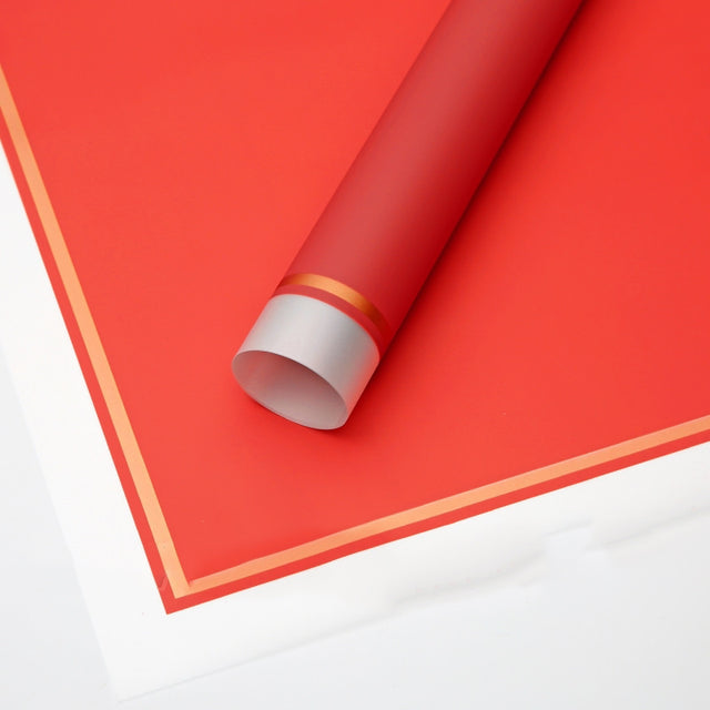 imagine produs Folie cu model 58X58cm S/20 rosu/auriu