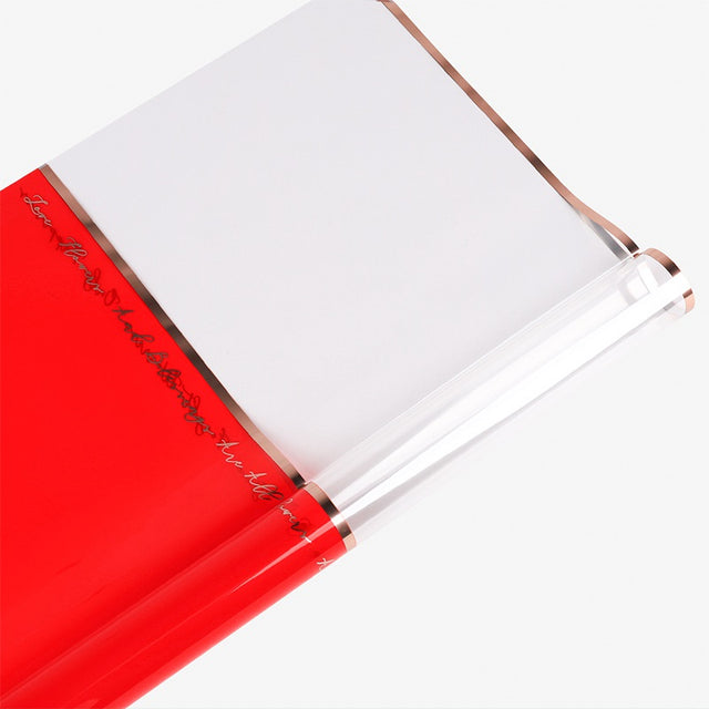 imagine produs Folie cu model 57x57cm S/20 rosu